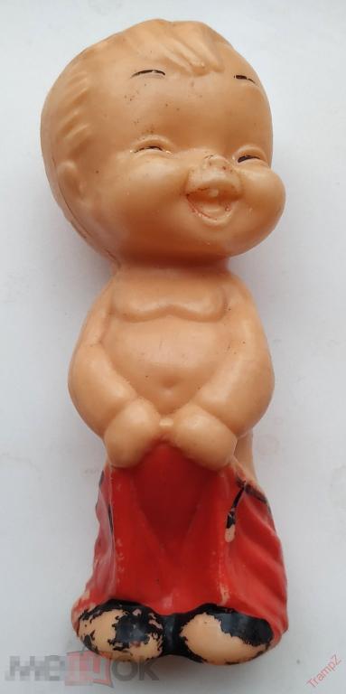 Пупс с голым задом. Игрушка СССР фигурка пластик #8