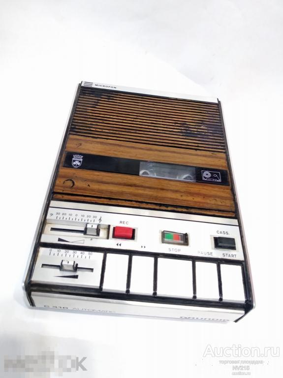 магнитофон винтажный кассетный  GRUNDIG c410 AUTOMATIC.