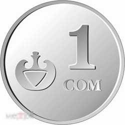Киргизия - 1 Сом 2008 UNC Мешок