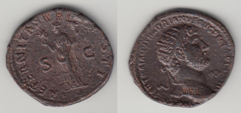 Рим Адриан сестерций копия WRL