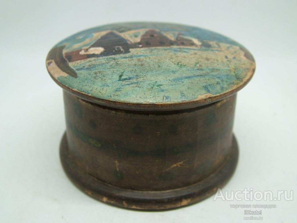 ИЗБЫ русский стиль Сергиев Посад. деревянная шкатулка . 1900-е