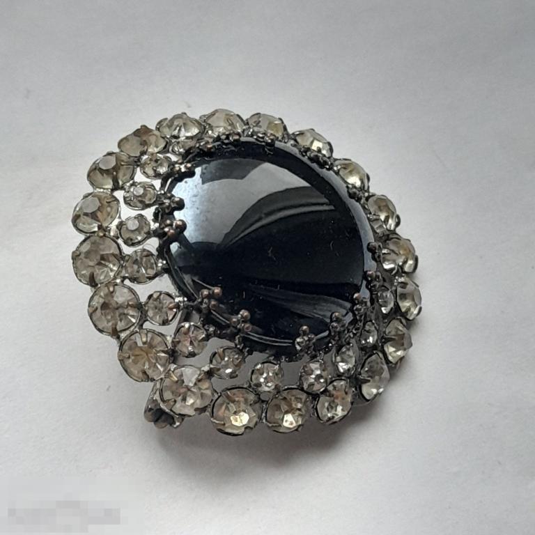 антикварная  брошка