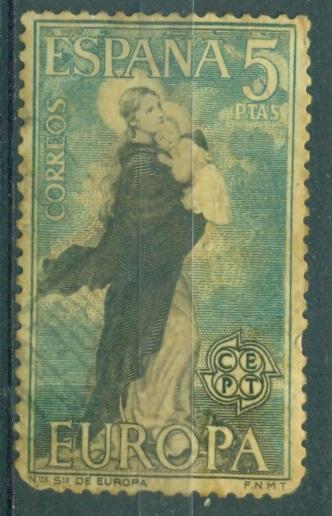 Испания 1963 г.  Европа СЕПТ гашеная