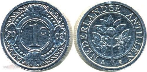 Нидерландсие Антиллы - 1 цент 2003 UNC мешок