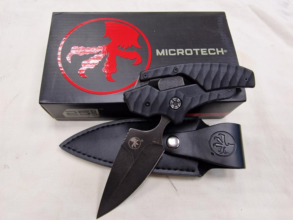 НОЖ - ОБОРОТЕНЬ ФИКС / ТЫЧКОВЫЙ PUSH-DAGGER MICROTECH