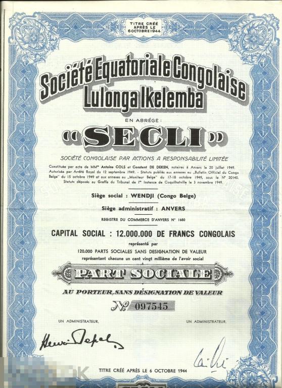 Акция Бельгия - Secli 1944