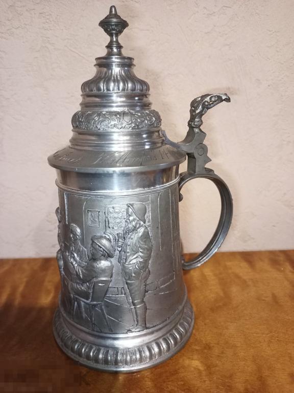 антикварная пивная кружка 1927 год