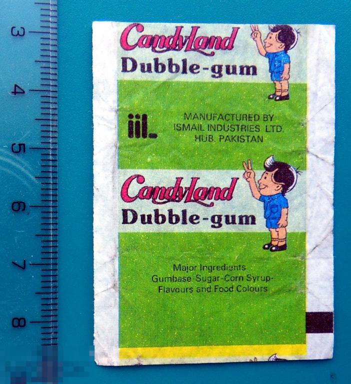 вкладыш упаковка обертка CandyLand  комиксы 1 штука cS (342) ..1..
