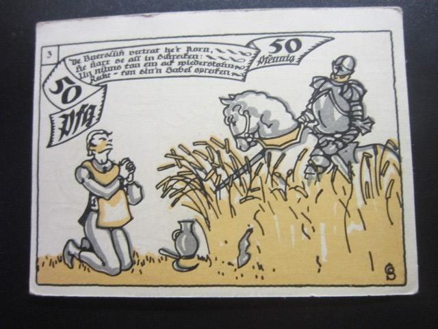 ГЕРМАНИЯ НОТГЕЛЬД  50  ПФЕННИГОВ     HERNE