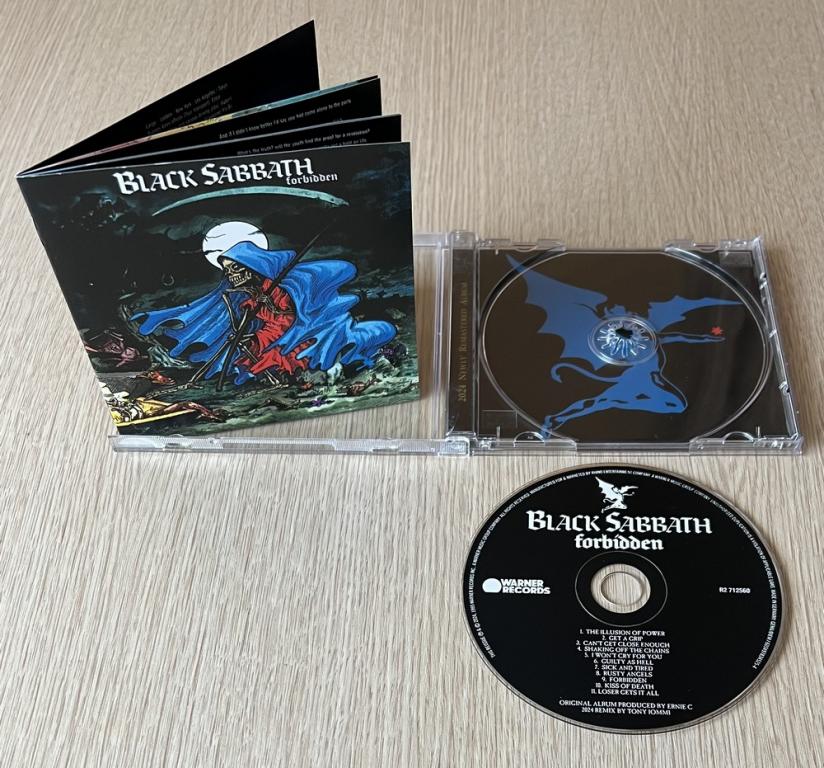 Black Sabbath - Forbidden 1995 - Remastered Remixed 2024 - CD