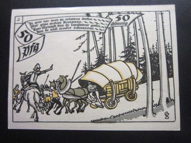 ГЕРМАНИЯ НОТГЕЛЬД  50  ПФЕННИГОВ     HERNE