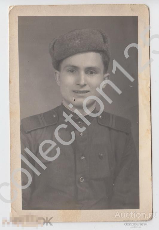 Сержант Красной армии 1946г. Броды Львов.