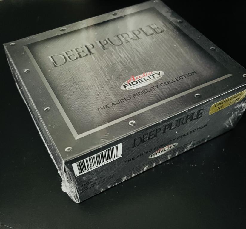 Deep Purple - The Audio Fidelity Collection 4CD Box - Новый, Запечатанный