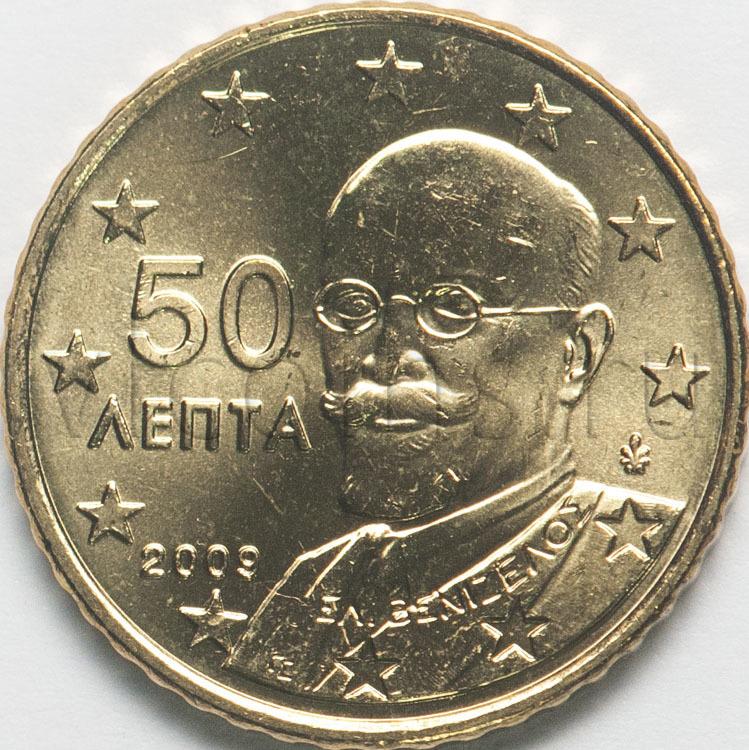 Греция 50 евроцентов 2009 85431