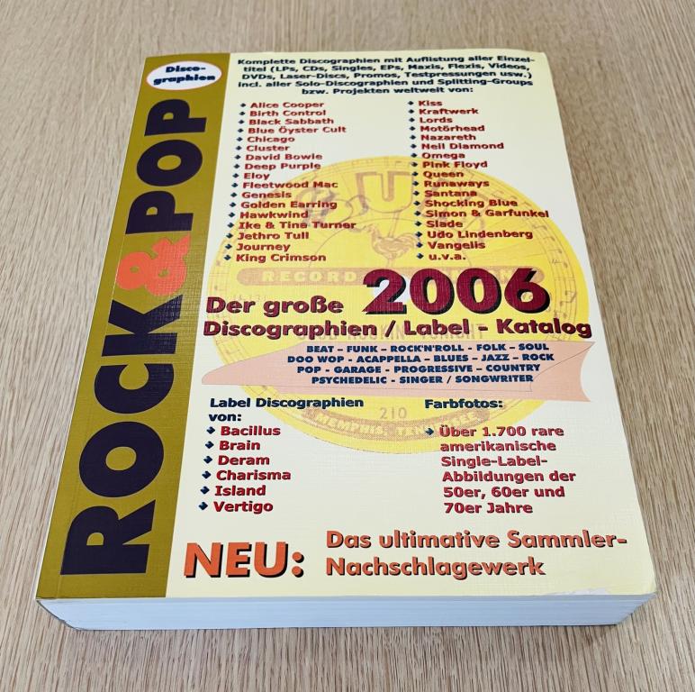 Справочник - ROCK & POP - Der Grosse 2006 Discographien / Label Katalog