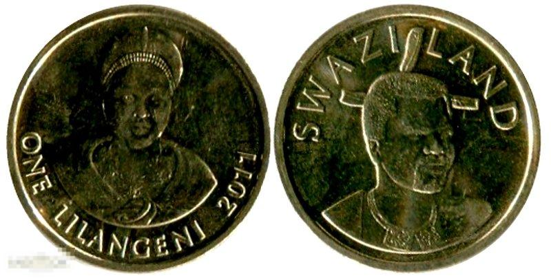 Свазиленд - 1 Лилангени 2011 UNC