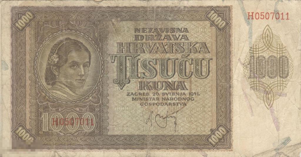 Хорватия - 1000 Кун 1941 (011)