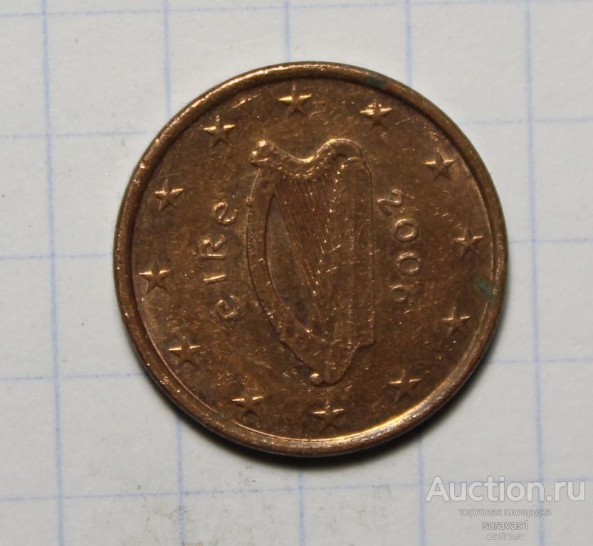 Ирландия 1 евроцент 2006 км#32.