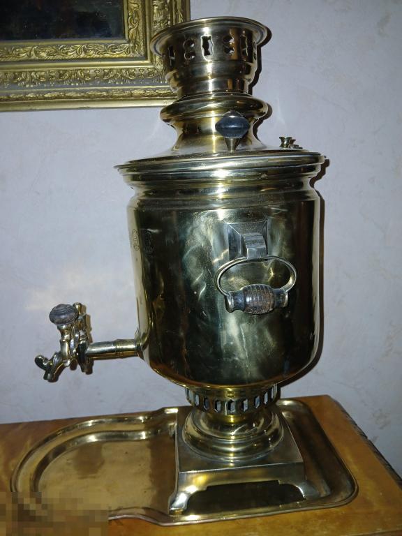 Самовар антикварный Баташов царская  Россия до 1917 года