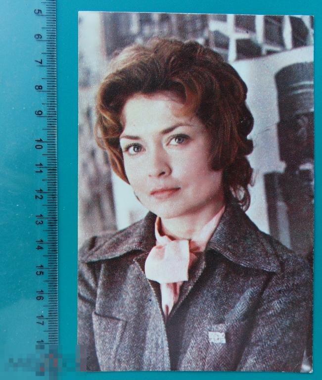 артисты кино ЖАННА БОЛОТОВА 1972 wW БПСК