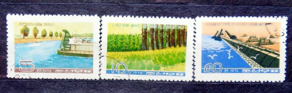КОРЕЯ 1972  гашен. 19Мкр стр26 марки