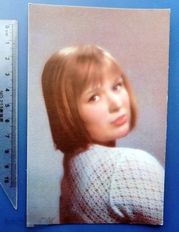 артисты кино ГАЛИНА ПОЛЬСКИХ 1967 Q7 ЛО БПСК