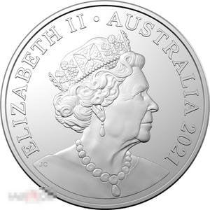 Австралия - 5 Центов 2021 UNC Ролл