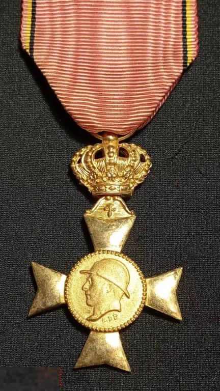 Медаль Бельгия "Крест ветерана короля Альберта I"