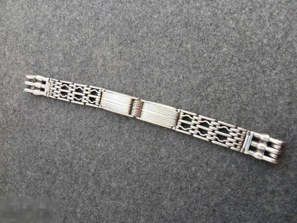 Браслет для часов. СССР. Серебро. Серебряный. 875 проба 15,8 грамм