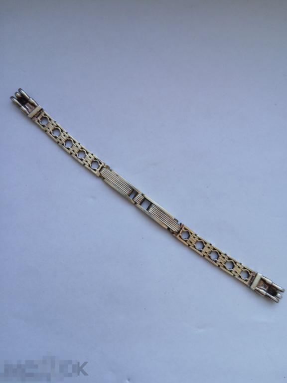 Браслет для часов. СССР. Серебро. Серебряный. 875 проба 15,7 грамм