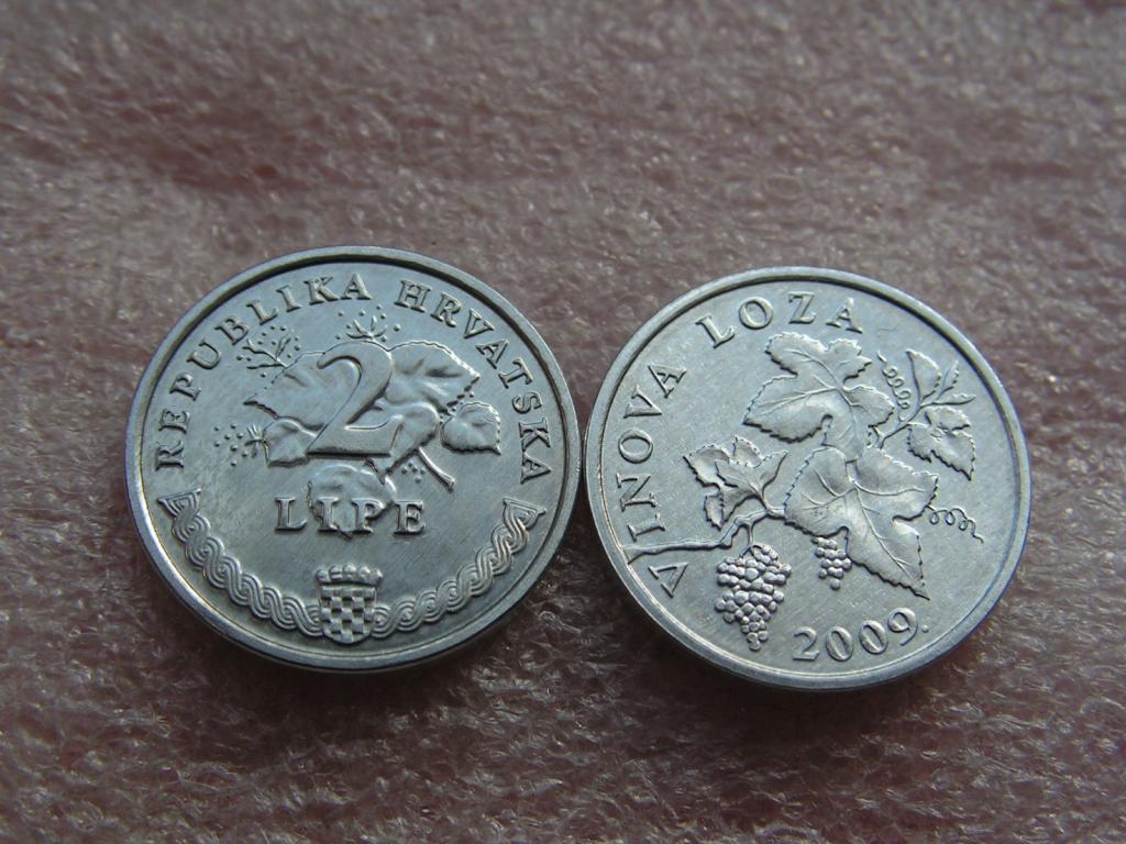Юги/Хорватия 2 липа 2009 unc