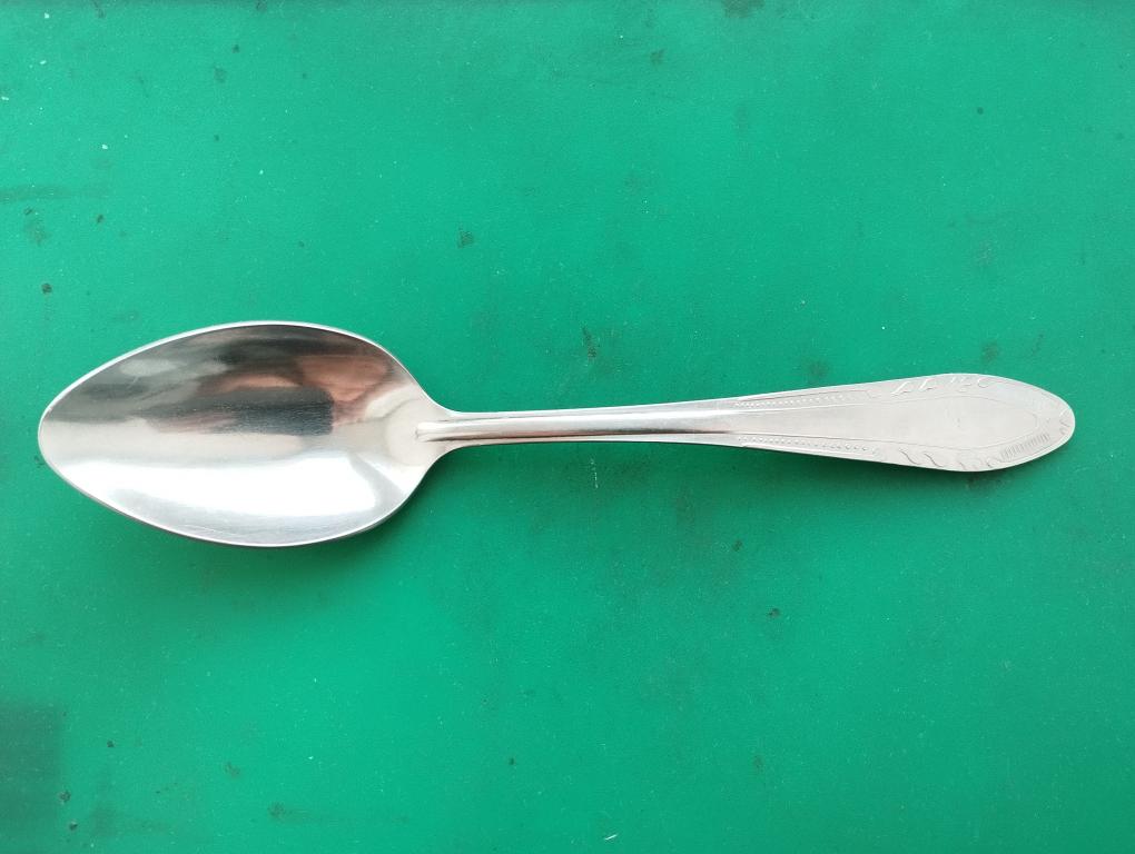 Ложка столовая. СССР. Нержавейка. Клеймо. Завод "Продмаш" им. Воровского г. Мелитополь.
