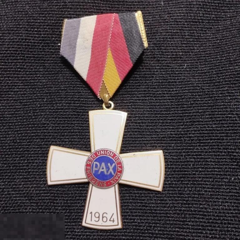 Медаль Франция - Памятная медаль франко- германского союза 1964