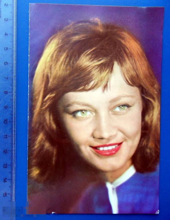 артисты кино актеры ЛАРИСА ЛУЖИНА 1966 БПСК - Q9 (2.0..4)