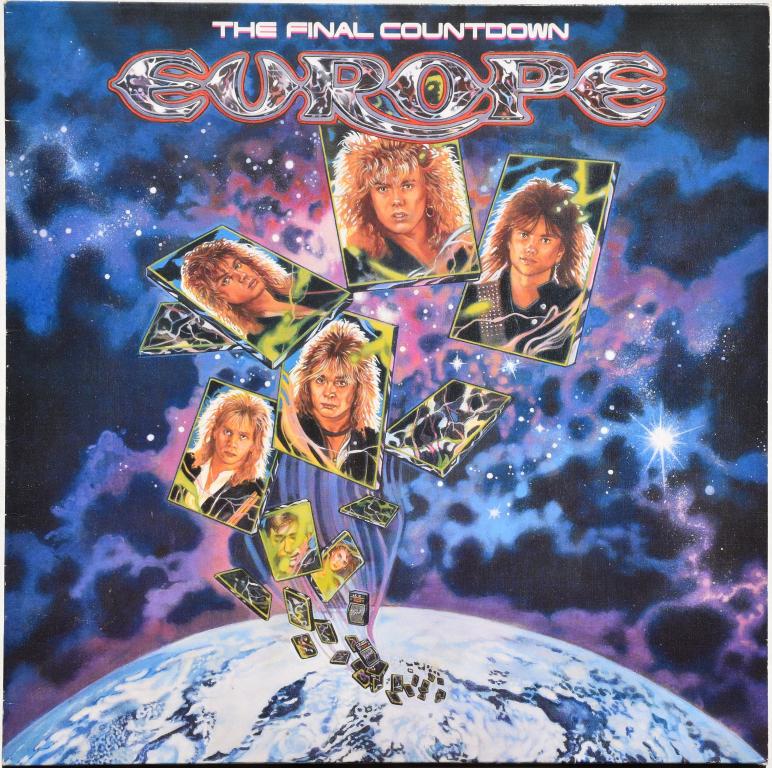 Europe "The Final Countdown" 1986 Lp