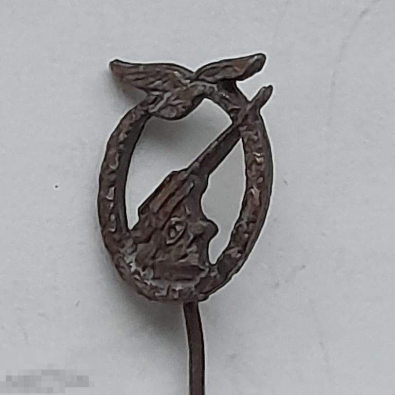 Знак Фрачник немецкая зенитка третий рейх  оригинал
