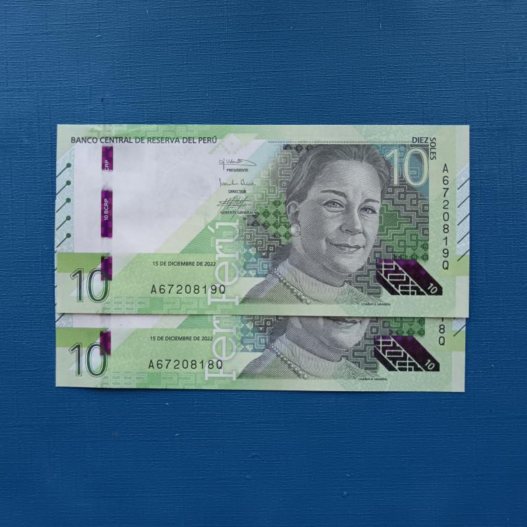 Перу  10 солей 2022  год  Пресс альбом 8