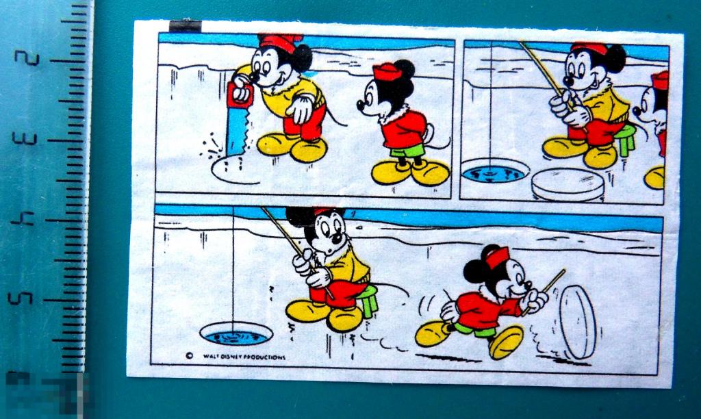 вкладыш  ДОНАЛЬД DONALD Дисней Walt Disney --- cS (313а) --- ..16..  комикс АЛЬБОМНОЕ ХРАНЕНИЕ!