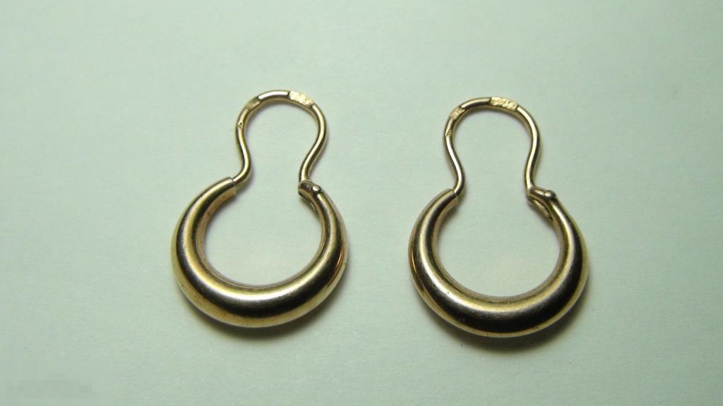 Серьги 583 проба 2,5гр