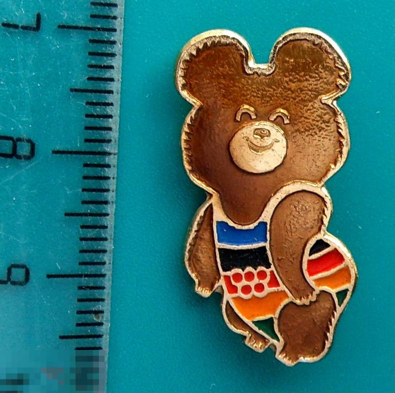 МИШКА ОЛИМПИЙСКИЙ. ОЛИМПИАДА-80 Москва 1980 спорт -- ТЧ   --- РЕДКИЙ!!! люкс!!!