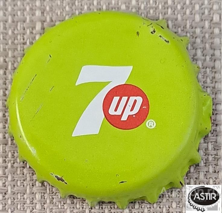 Кронен пробка (крышка) - Севен Ап - 7up Израиль. 2024 год. Рисунок маленький