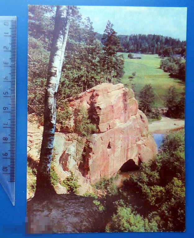 Латвийская ССР. УТЕС ЗВАРТАС-ИЕЗИС 1977 -- Щ11а (2.0..2..) чистая