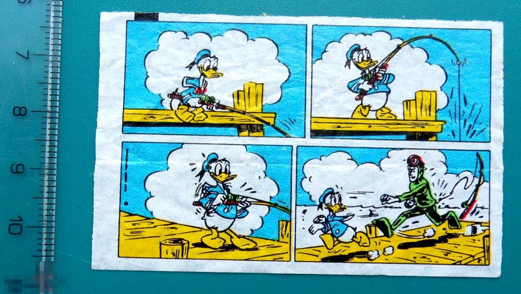 вкладыш ДОНАЛЬД DONALD Дисней --- cS (104) --- ..3..  комиксы
