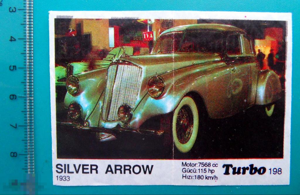 вкладыши Турбо Turbo черные №198 -- (191-260) -- авто мото автомобиль - cS (321)