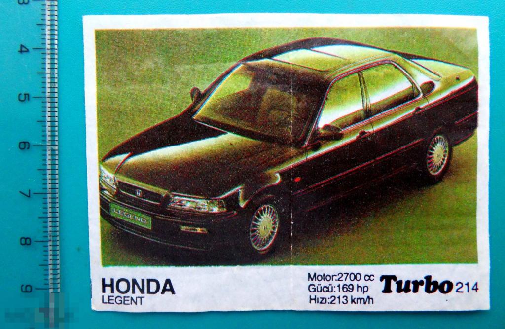 вкладыши Турбо Turbo черные №214 -- (191-260) -- авто мото автомобиль - cS (321)