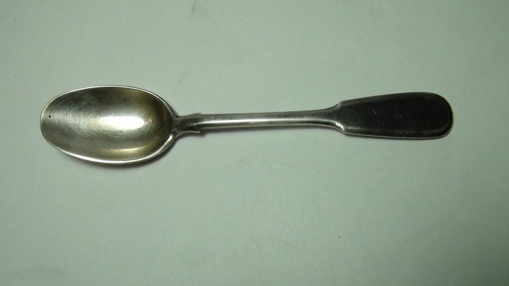 Чайная ложка 84 проба  1893г  30,3гр