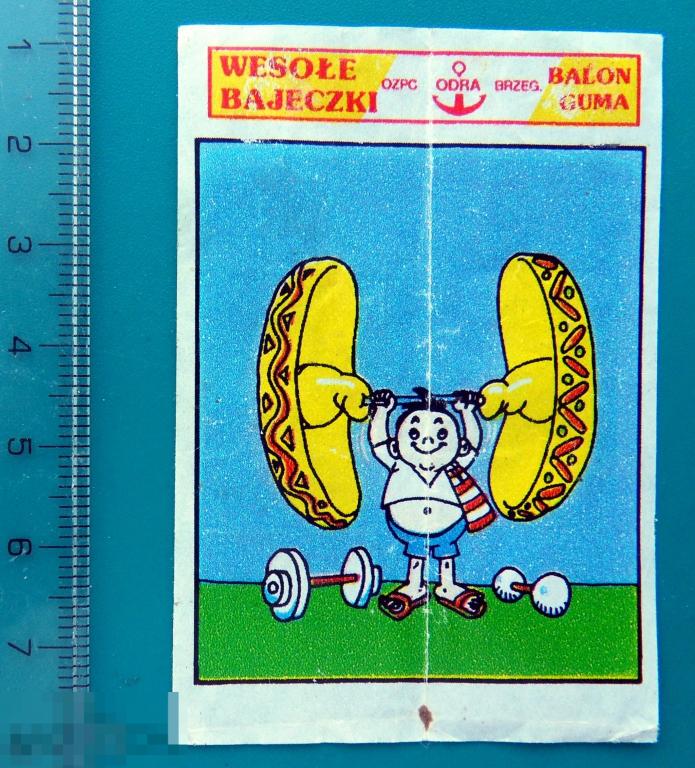 ВКЛАДЫШИ комиксы BALON GUMA Wesole Bajeczki Odra 1 штука  ---  cS (11) ---   ... 5
