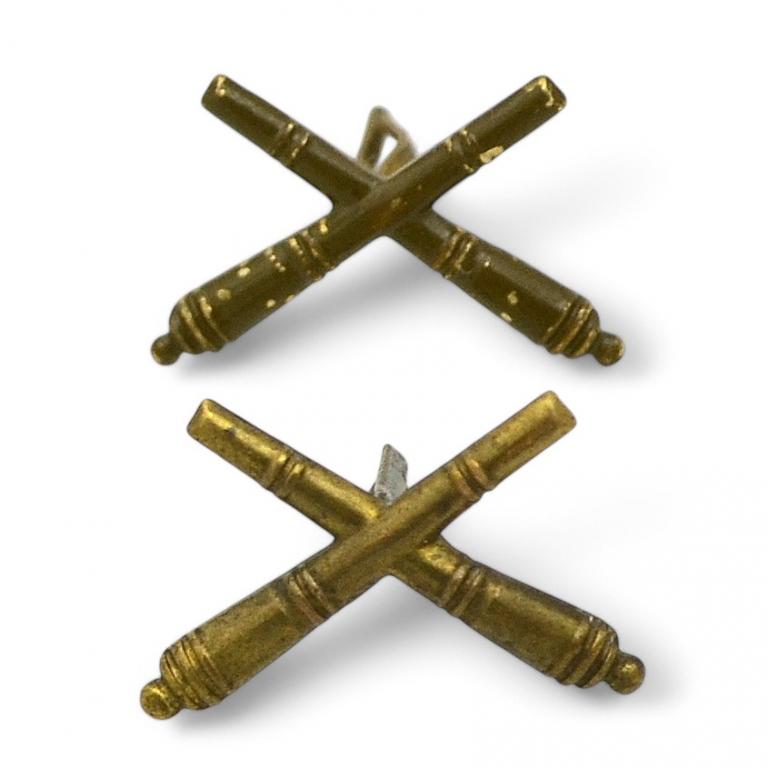 Петлично-погонные эмблемы артиллерии РККА образца 1936 года (94388)