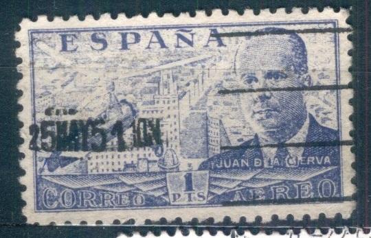 Испания 1939 Mi# 825  Летчик гаш