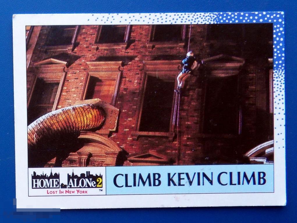 Вкладыш картонный Home Alone 2 №51 -- cS (148а) -- РЕДКИЙ!!!